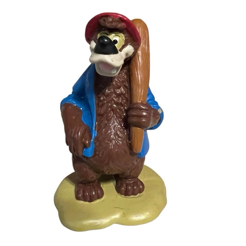 Vintage Disney Splash Mountain Brer Bear 3" figurine PVC